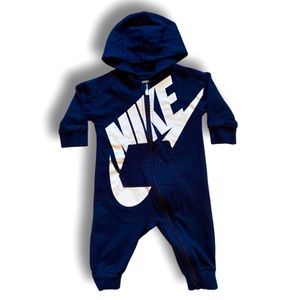 Nike Navy Blue Zip Jumper 6M